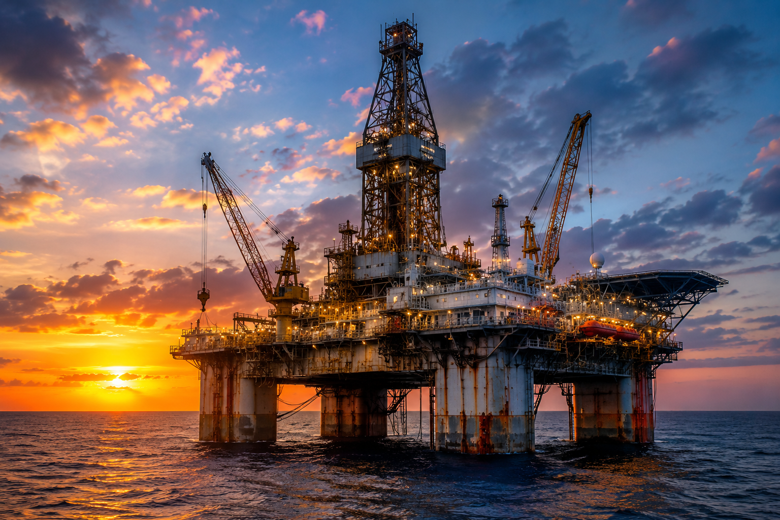 Home offshore rig